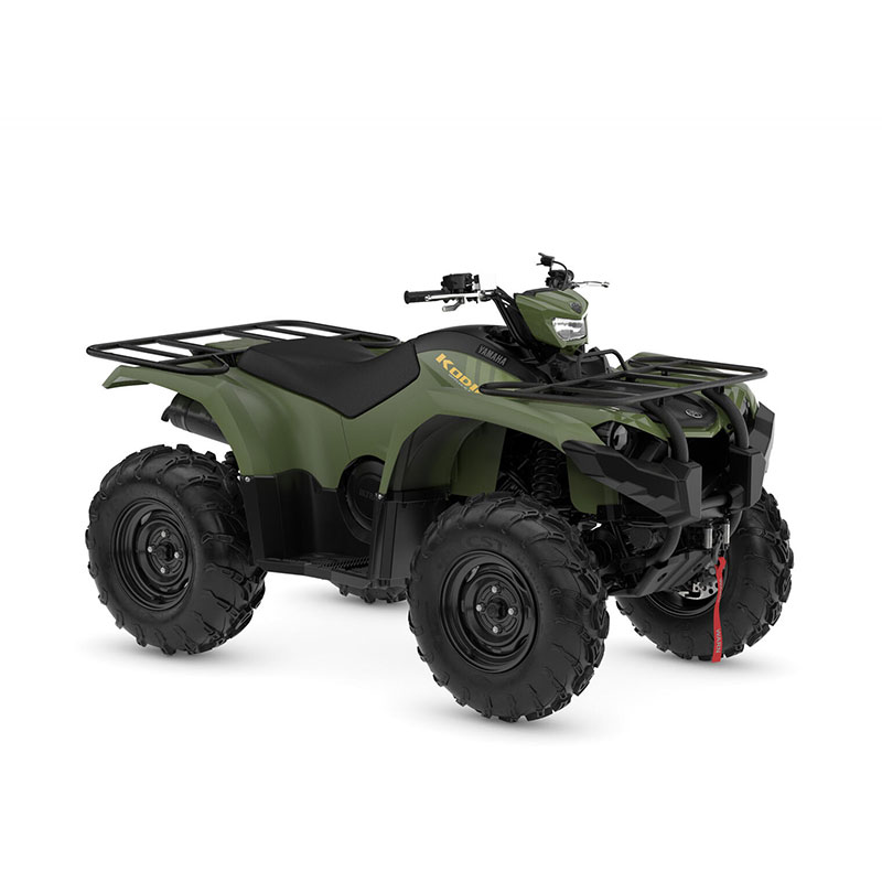 2026-Yamaha-YFM450FWBD-Main-Product-Image-Olive_Green Kodiak 450 EPS - Image 1